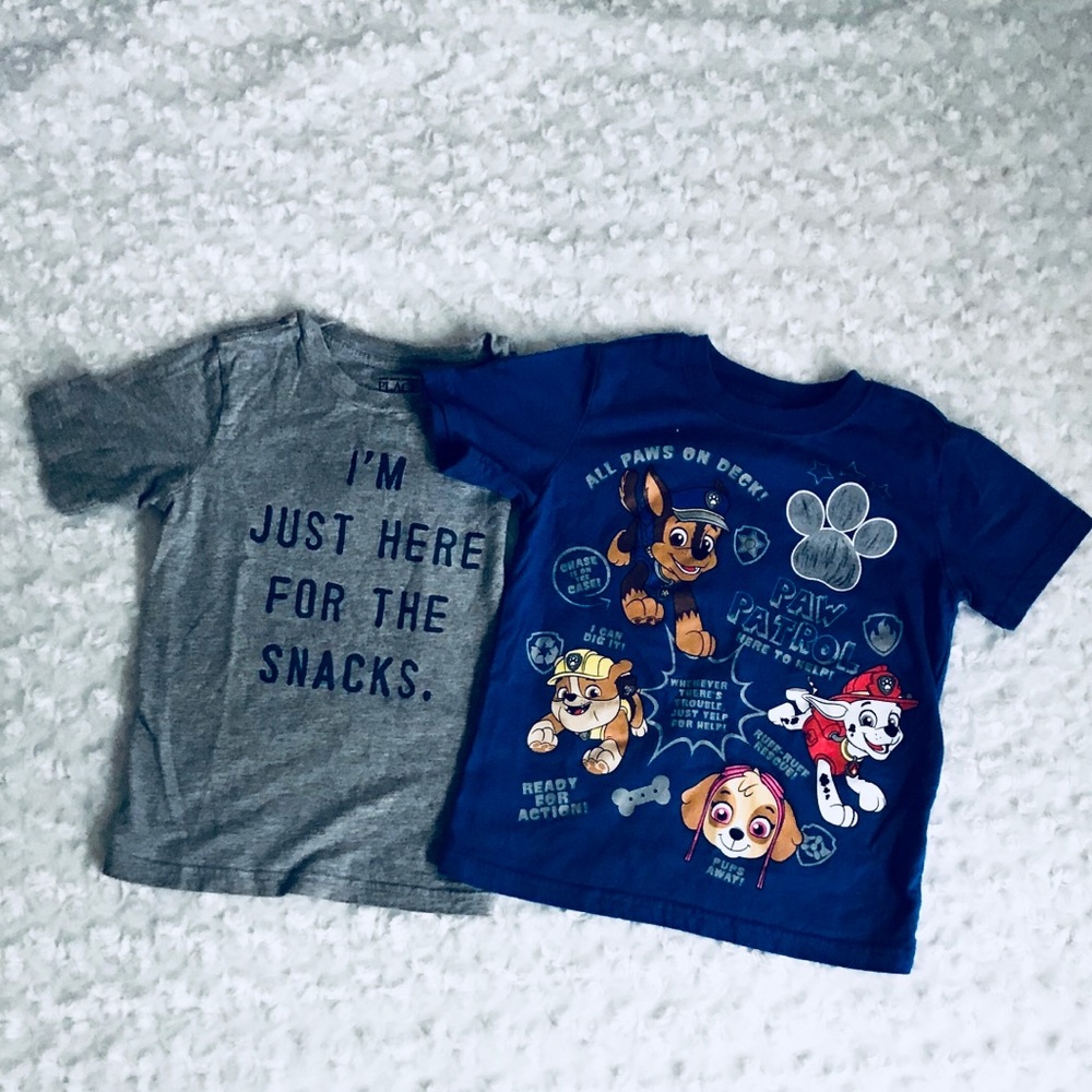 4T bundle of 2 T-shirts